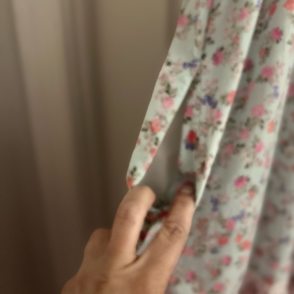 LoveShackFancy x Target Camille Floral Print midi dress. Tiered.Size XS. EUC! - Picture 2 of 9